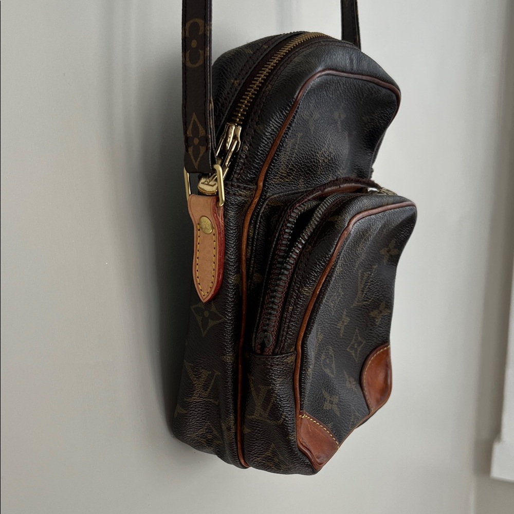 Louis Vuitton Vintage Amazon Monogram Brown Crossbody Bag - Picture 3 of 15